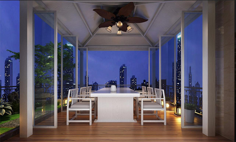 现代简约风格别墅装修设计效果图-碧桂园别墅380平米-别墅阳光房装修设计 现代简约风格别墅装修设计效果图-碧桂园别墅380平米-别墅阳光房装修设计