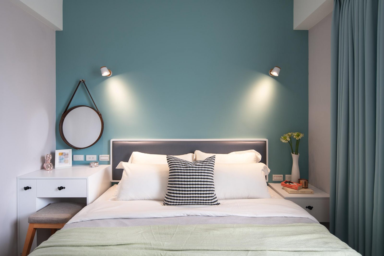 装修公司北欧风格室内装修效果图-卧室 装修公司北欧风格室内装修效果图-卧室