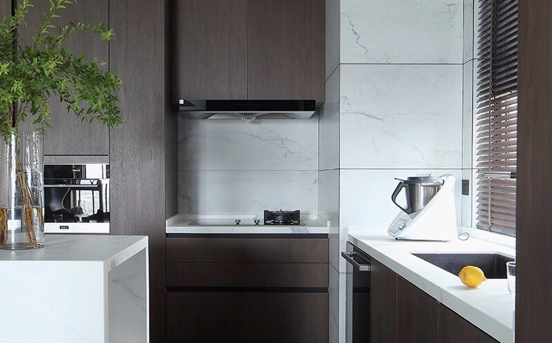 现代简约风格室内家装案例效果图-厨房 现代简约风格室内家装案例效果图-厨房