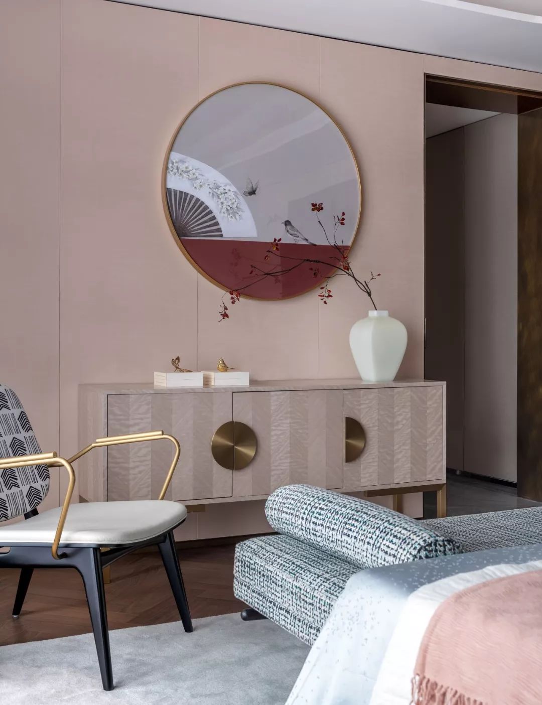 新中式风格家装设计室内装修效果图-卧室装饰 新中式风格家装设计室内装修效果图-卧室装饰