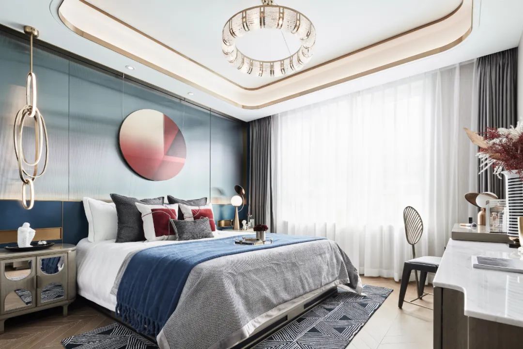 欧式风格家装设计室内装修效果图-卧室 欧式风格家装设计室内装修效果图-卧室